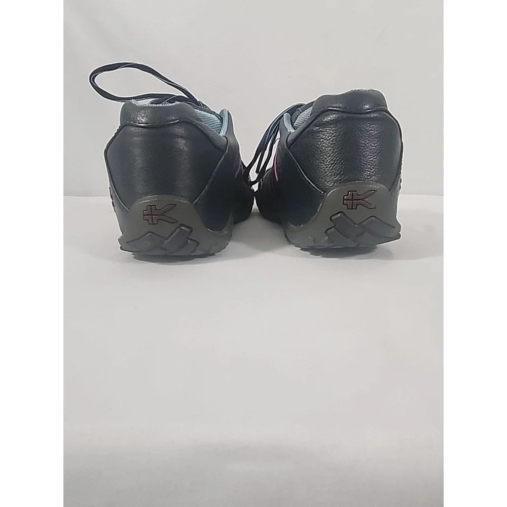 Kuru Chicane Hiking Trail Shoes‎ Navy Purple Leather Mesh Womens 8.5 200620E